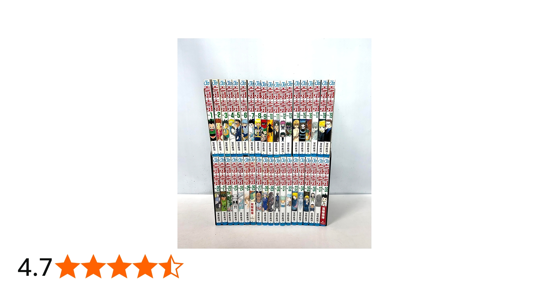 HUNTER×HUNTER ハンター×ハンター コミック 1-38巻セット (集英社