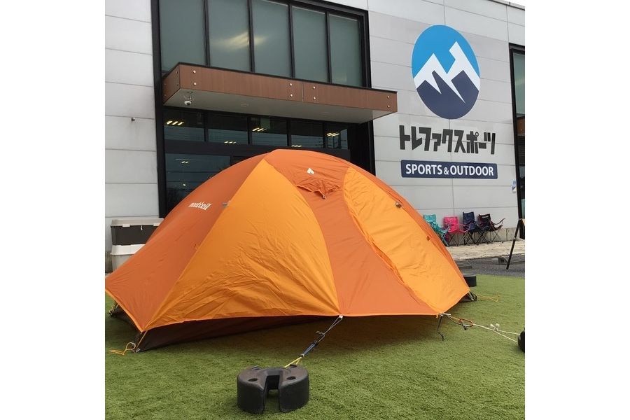 mont-bell （モンベル）のクロノスドーム2型が入荷！どの場面でも活躍