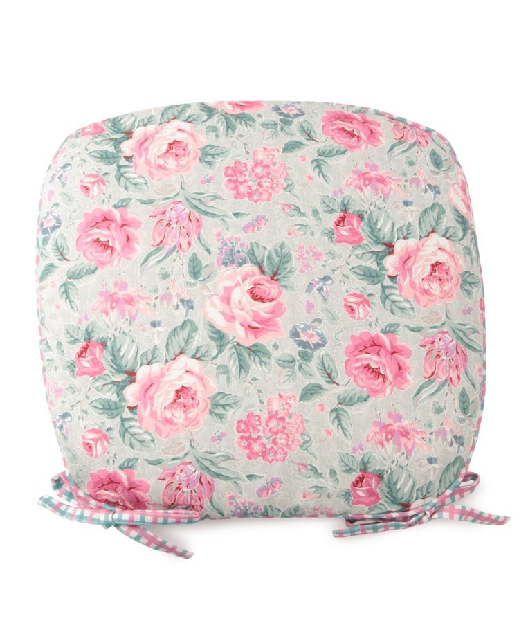 ワイルド ローズ柄 シートクッション（クッション・カバー） | LAURA