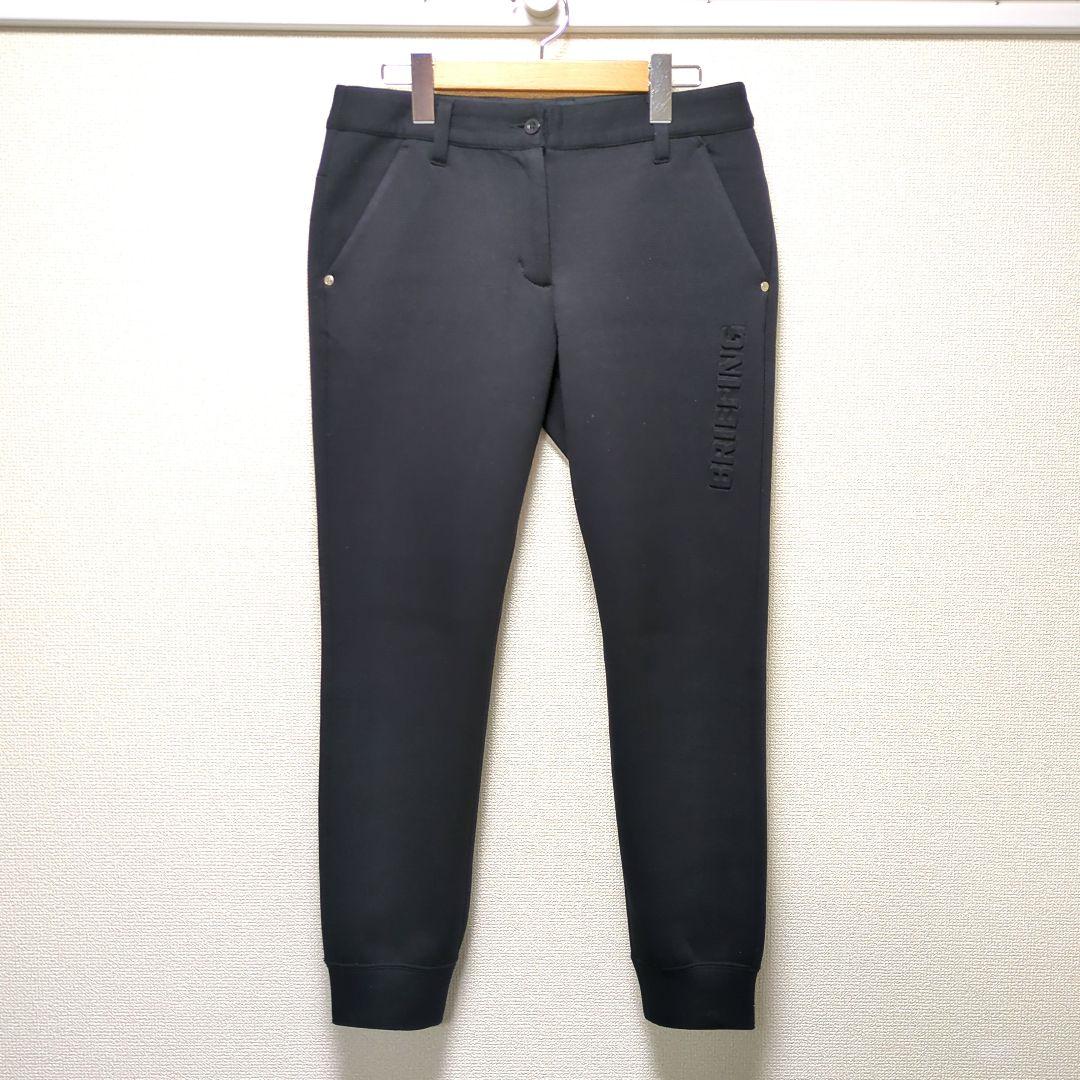 BRIEFING ブリーフィング ジョガーパンツ 3Dロゴ 黒 M BRIEFING GOLF（ブリーフィングゴルフ） 【ブリーフィング/BRIEFING