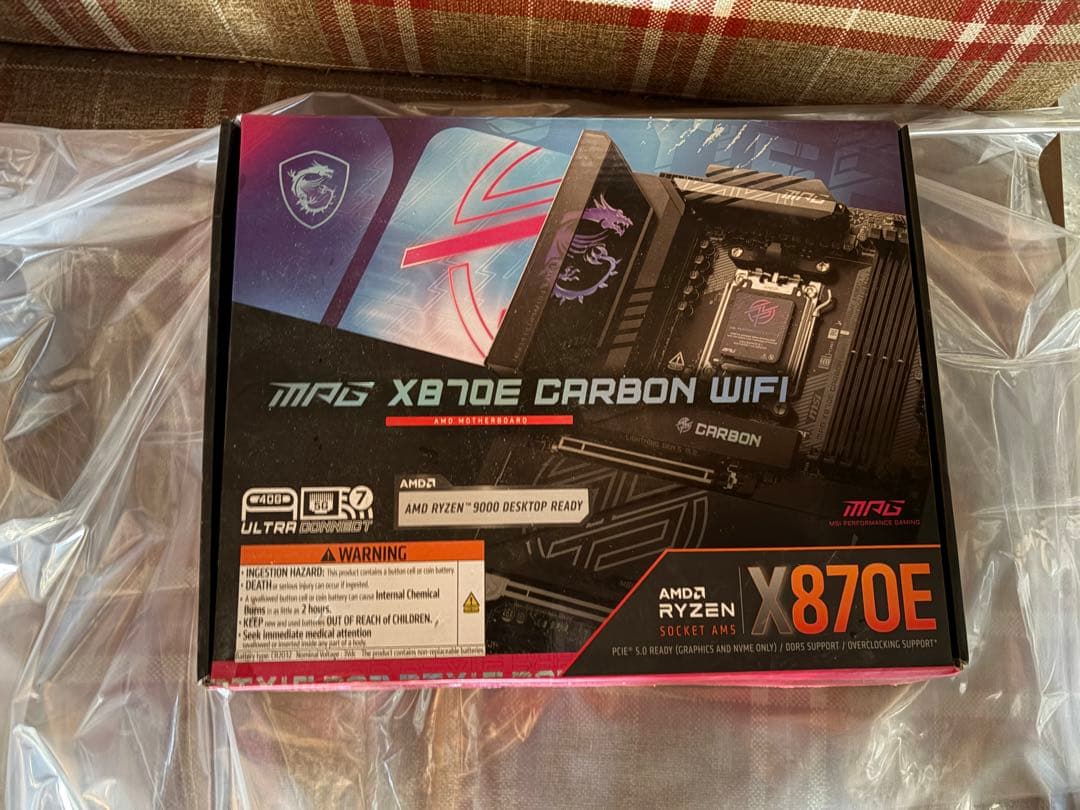 MSI MPG X870E CARBON WIFI マザーボード 新品 MPG X870E CARBON WIFI