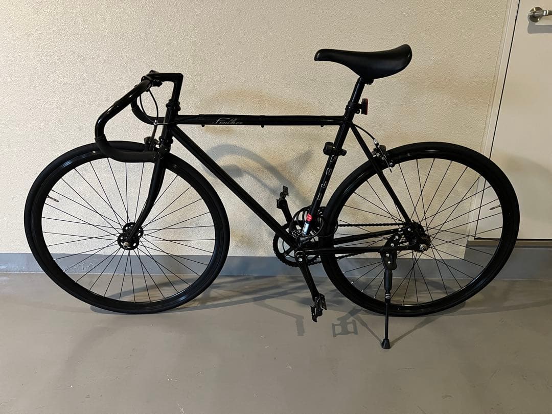 ピストバイク FUJI FEATHER GLITTER_BLACK 2023 FUJI】待望の2023年モデル新色が入荷！キラキラなラメ入りブラックと