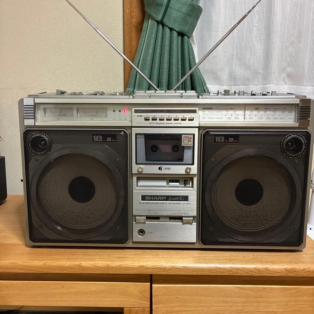ラジオ・コンポ SHARP Searcher-XL GF-505S Sharp GF-505SB The Searcher-XL505 シャープ | Boombox Japan