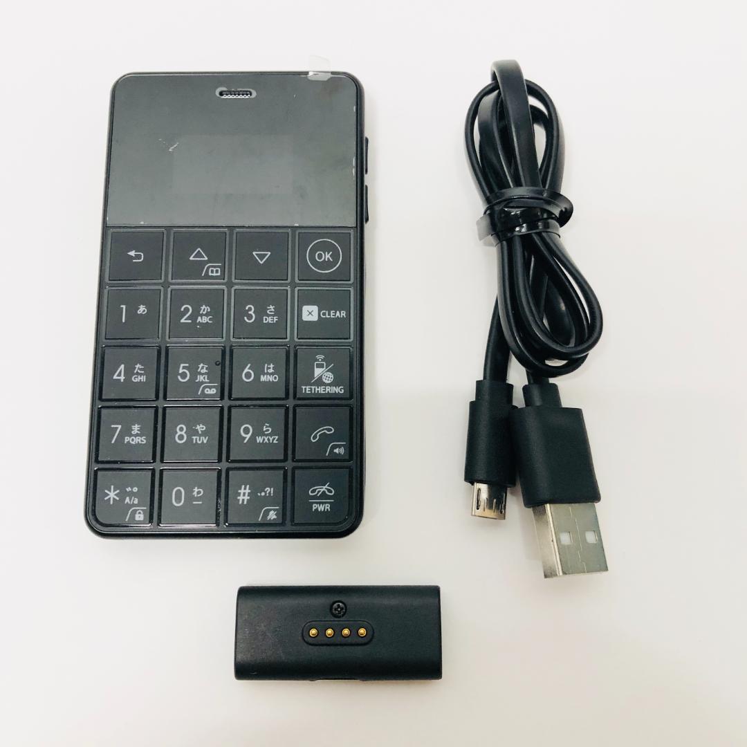 NichePhone-S+ ブラック MOB-N18-01 フィーチャーフォン フューチャーモデル Niche Phone-S+ ニッチフォンエスプラス BLACK