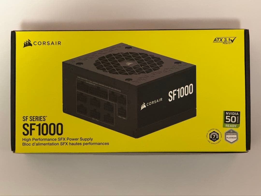 Corsair SF1000 Platinum【保証有/カスタムケーブル付属】 Corsair SF1000 Platinum【保証有/カスタムケーブル付属】｜Yahoo