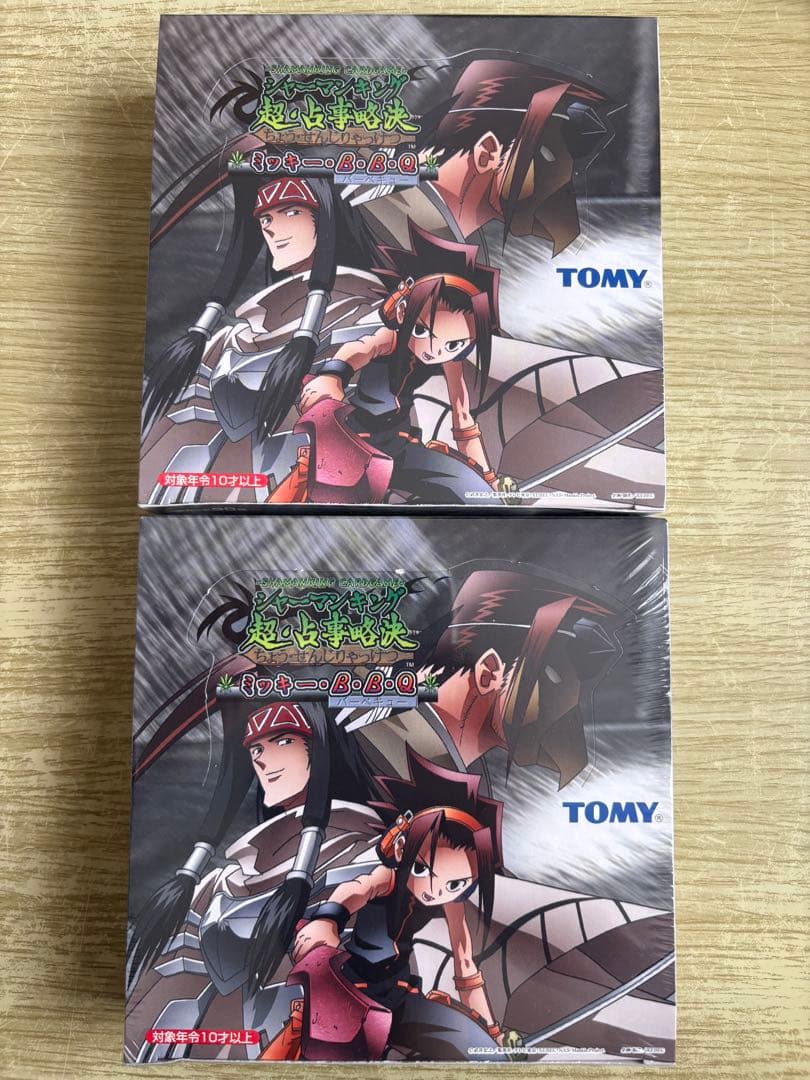 シャーマンキング 超・占事略決 第5弾 ミッキー・B・B・Q 2Box ① 超・占事略決開封】たったの1枚しか出ないスペシャルレアはなんだ