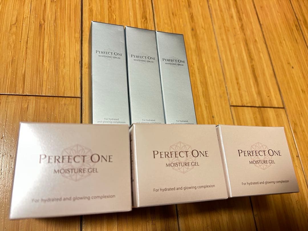 パーフェクトワンモイスチャージェル、薬用ホワイトニングセラム　各３個 薬用ホワイトニングセラム[医薬部外品]｜パーフェクトワン｜≪公式≫新