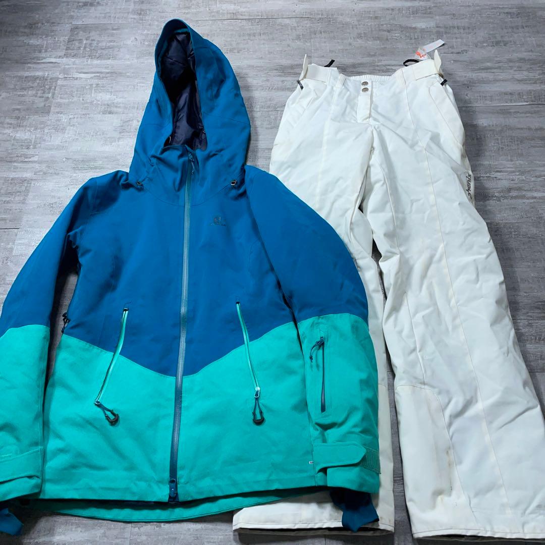 お買い得★ SALOMON × Phenix スキーウェア レディースS セット フェニックス（PHENIX） レディース スキー ウェア上下セット SNOW
