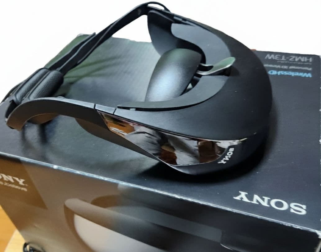 SONY ヘッドマウントディスプレイ HMZ-T3W 動作確認済み Amazon | ソニー 【ワイヤレス対応】ヘッドマウントディスプレイ