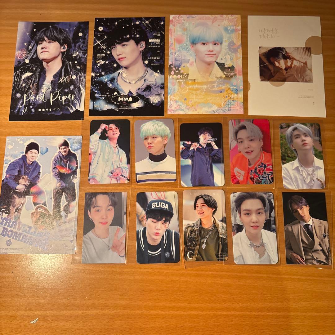 BTS ユンギ ポストカード・トレカセット - メルカリ