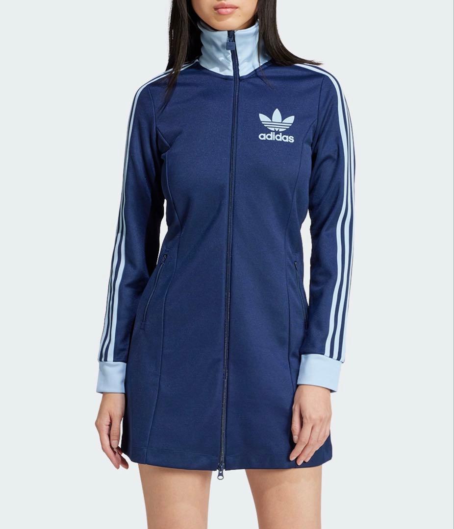 adidas ミニワンピース ジップ XS adidas】3ストライプ ストラップワンピース | VOLCAN&APHRODITE