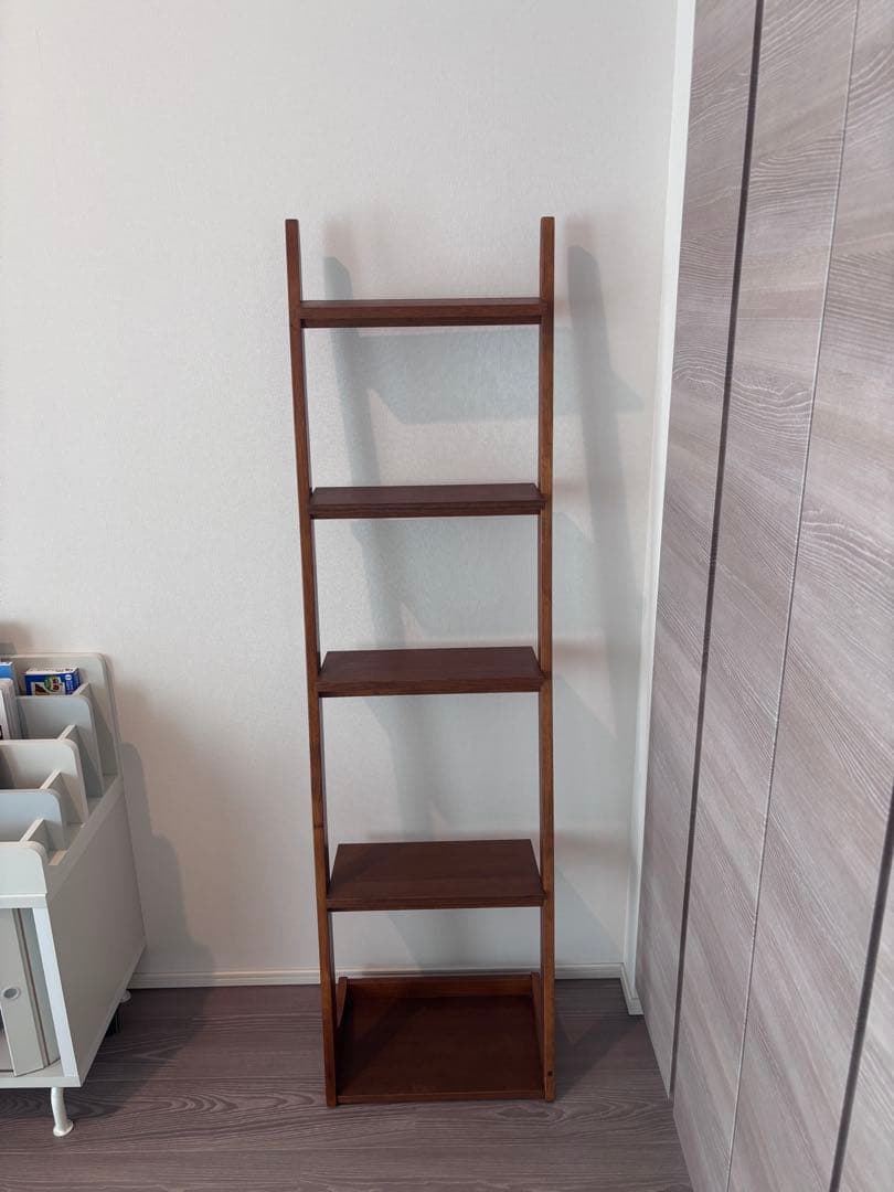 5段木製ラック ブラウン 楽天市場】【SALE☆10％OFF】＼レビュー記入でクーポンプレゼント