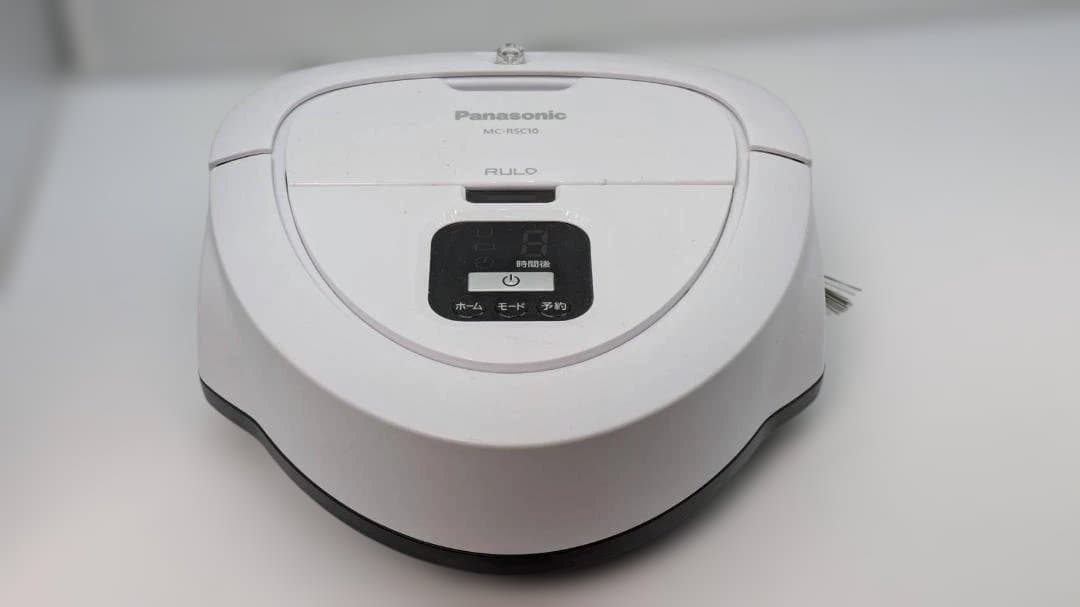パナソニックロボット掃除機 RULO ルーロ MC-RSC10-W 2019年製 ロボット掃除機 ルーロミニ ホワイト MC-RSC10-W [吸引タイプ