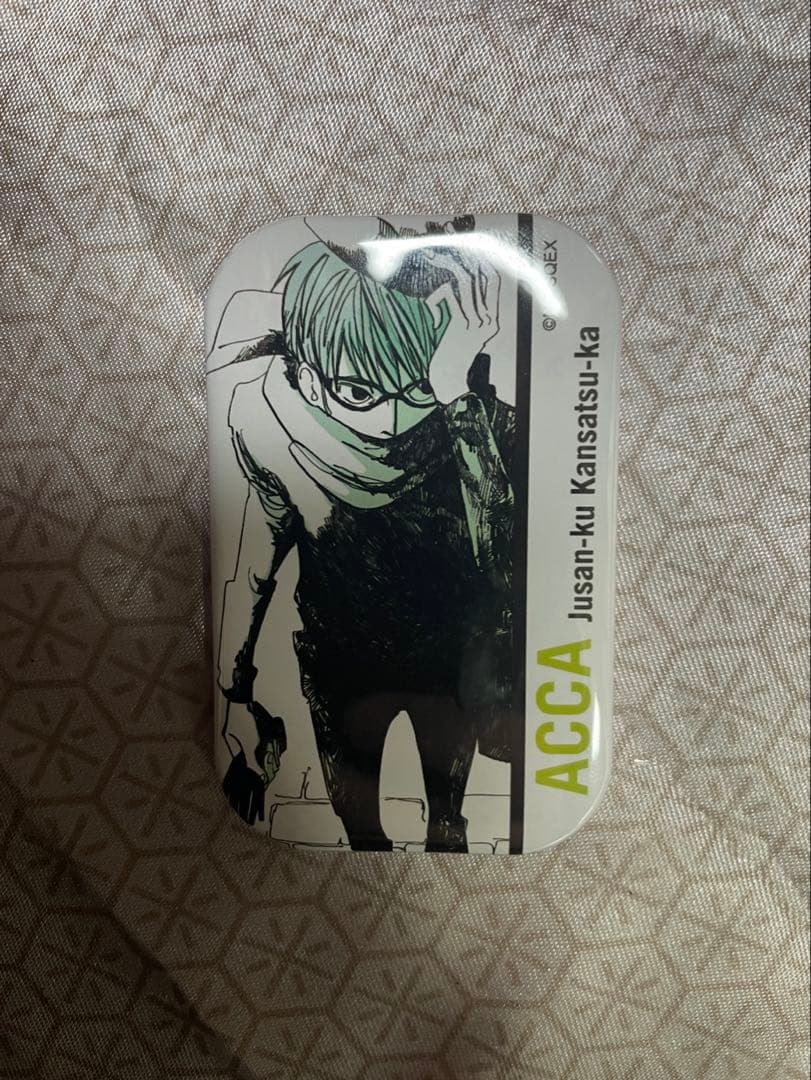 ACCA13区監察課×BADONカフェ 缶バッジ ニーノ オノナツメ ACCA×BADONカフェ in アニぱらCAFE 名古屋 1.16-3.8 開催!