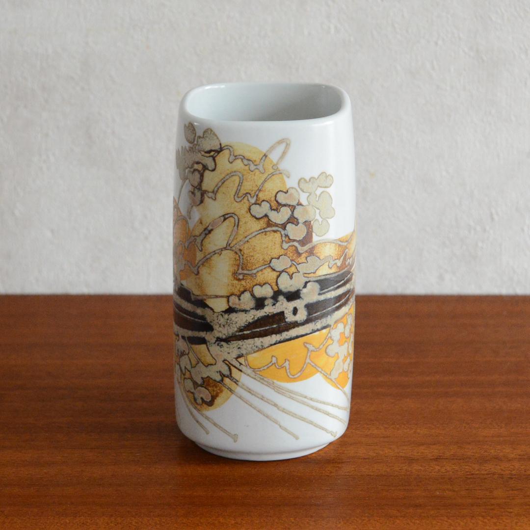 ロイヤルコパンハーゲン Siena シエナ フラワーベース 花瓶 角 デンマーク ロイヤルコパンハーゲン Siena シエナ フラワーベース 花瓶 角