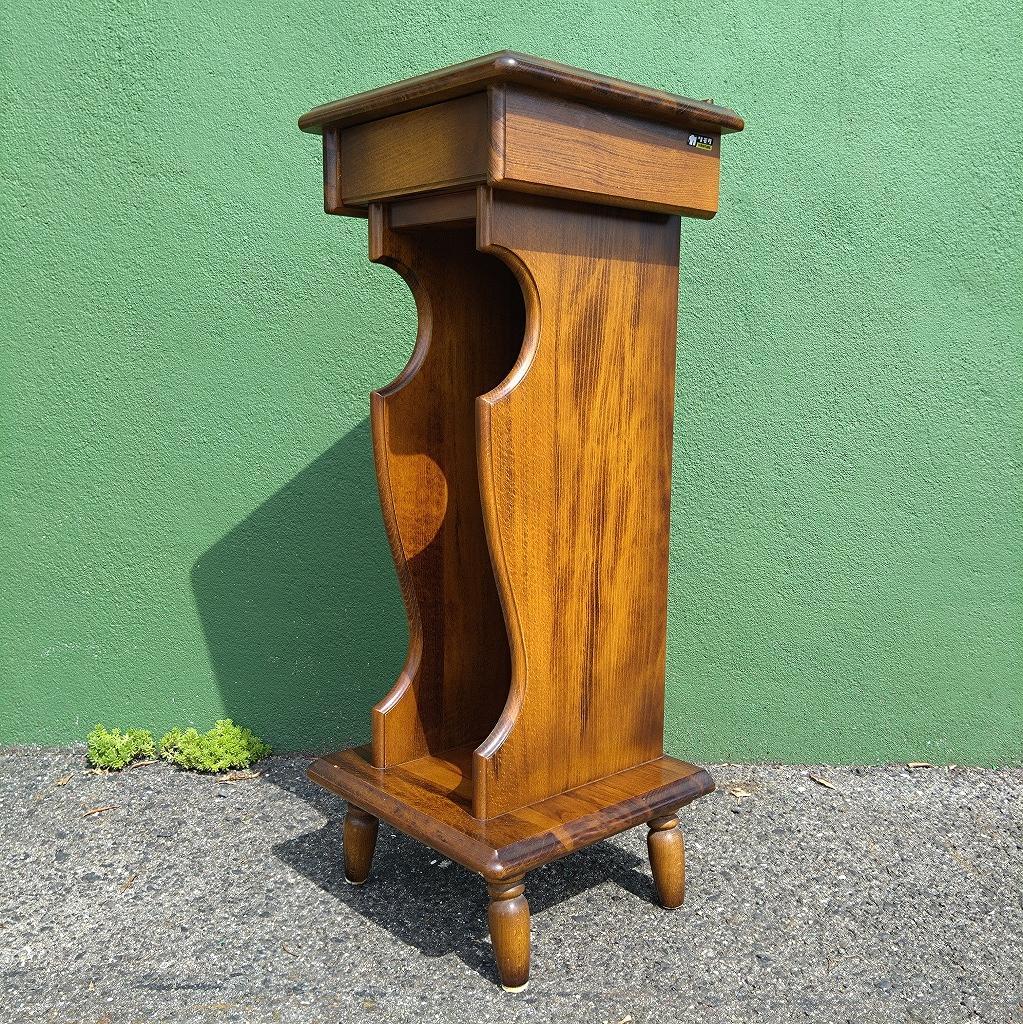 karimokuk　カリモク　COLONIAL　コロニアル　電話台 karimoku (カリモク) 電話台 ブラウン コロニアル｜トレファクONLINE