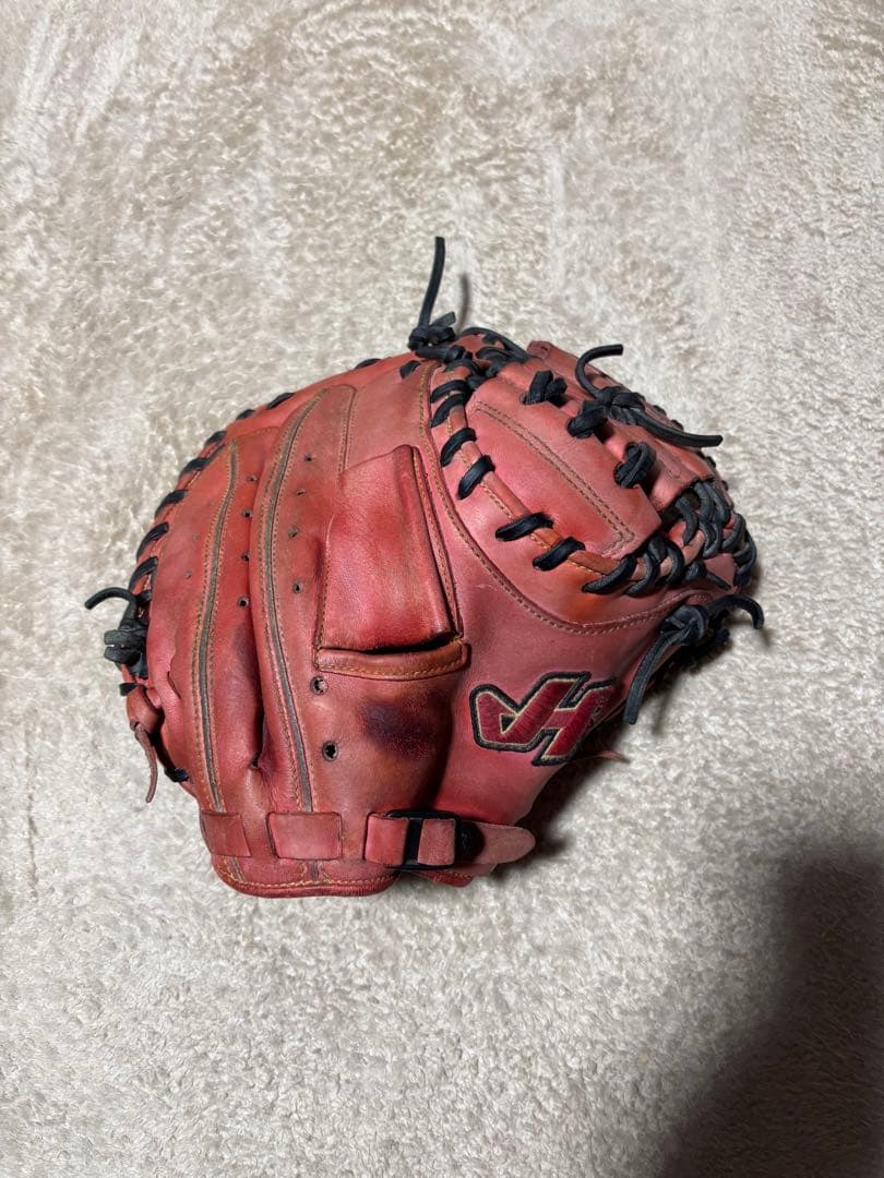 ハタケヤマ　少年軟式用キャッチャーミット　TH-JR8R Amazon | ハタケヤマ HATAKEYAMA TH-Jr SIRIES 少年軟式用キャッチャー