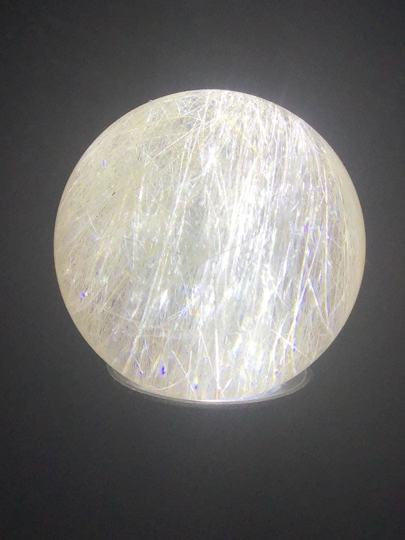 【金銭を呼び込む】金運最強‼️☆高品質☆プラチナルチル入り　本水晶　パワーストーン 1201007602310001.jpg