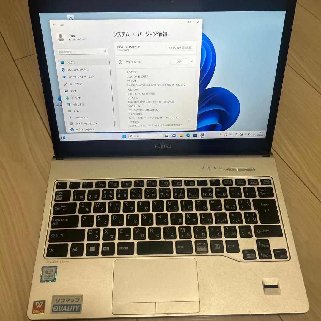Fujitsu FMVES40SCP ノートPC Amazon.co.jp: 【整備済み品】富士通 ノートパソコン FMV LIFEBOOK