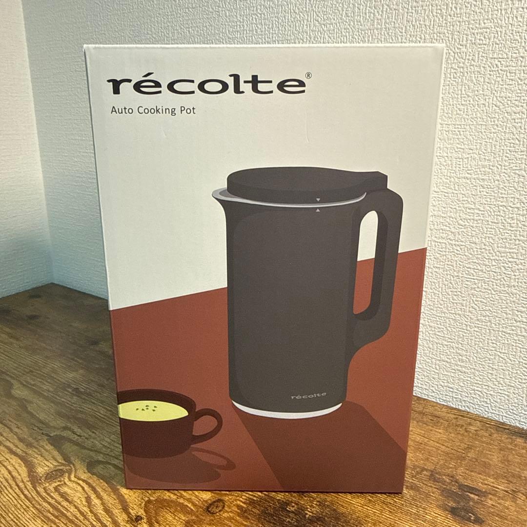 recolteレコルト自動調理ポットスープメーカー 大容量 約600ml recolte（レコルト） 自動調理ポット 600ml （スープメーカー 豆乳