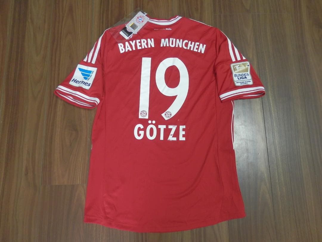 【NEW】【ゲッツェ】【未使用品】バイエルン・ミュンヘン(2013/14) バイエルン・ミュンヘン 2013-2014 Bayern Munchen アディダス