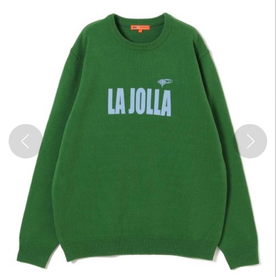 BEAMS GOLF /ロゴプリントミドルゲージニットXL BEAMS GOLF /ロゴプリントミドルゲージニットXL