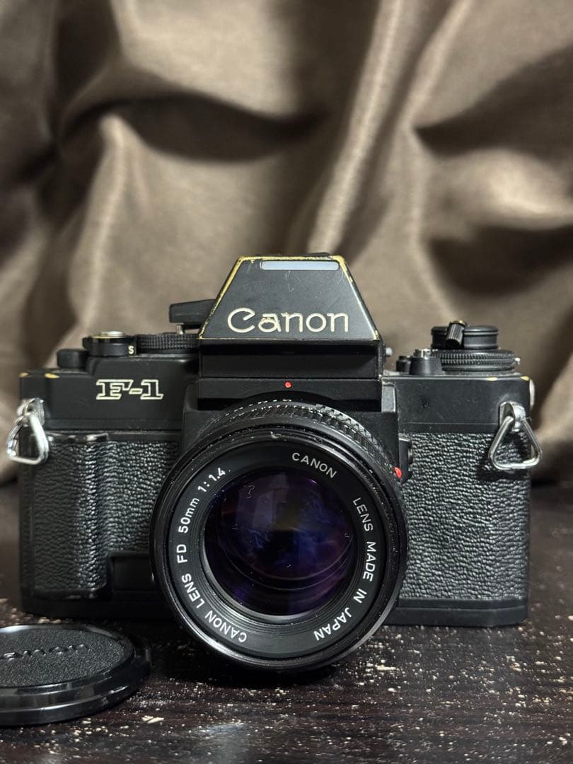 Canon New F-1 AEファインダー　50mm f1.4 レンズ付き Amazon.co.jp: Canon New F-1 : Electronics
