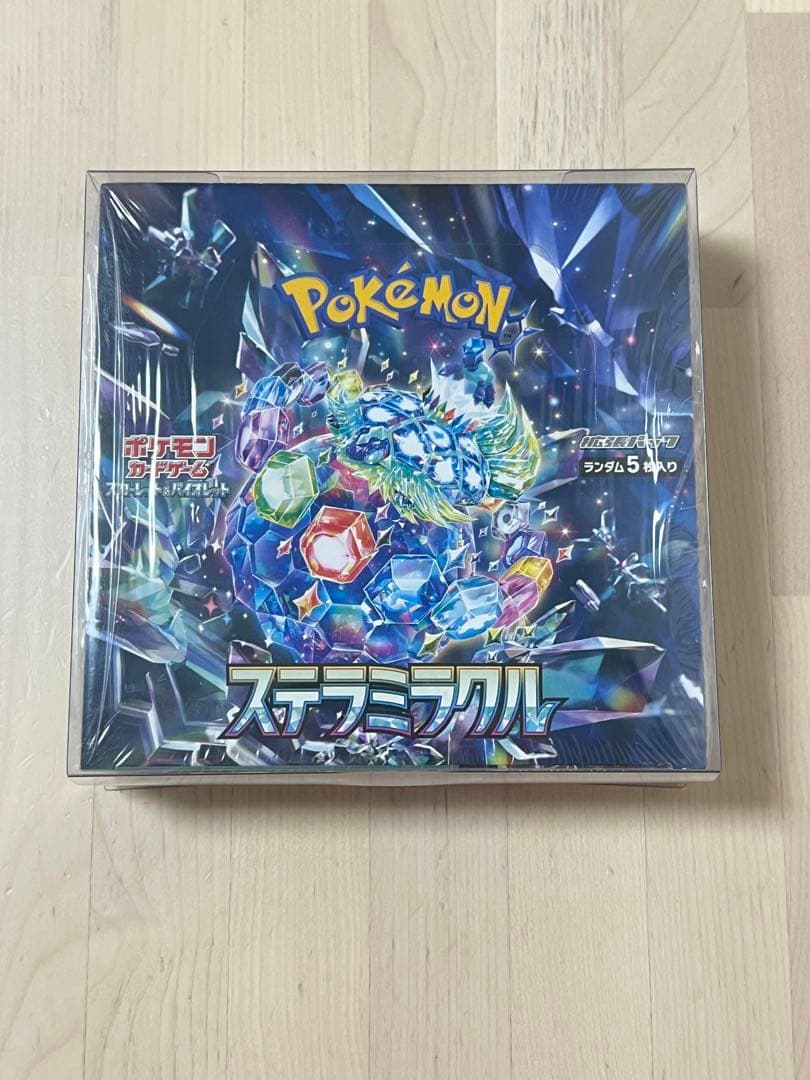 ポケモンカードゲーム ステラミラクル　シュリンク付きBOX ポケモンカードゲーム ステラミラクル シュリンク付き BOX