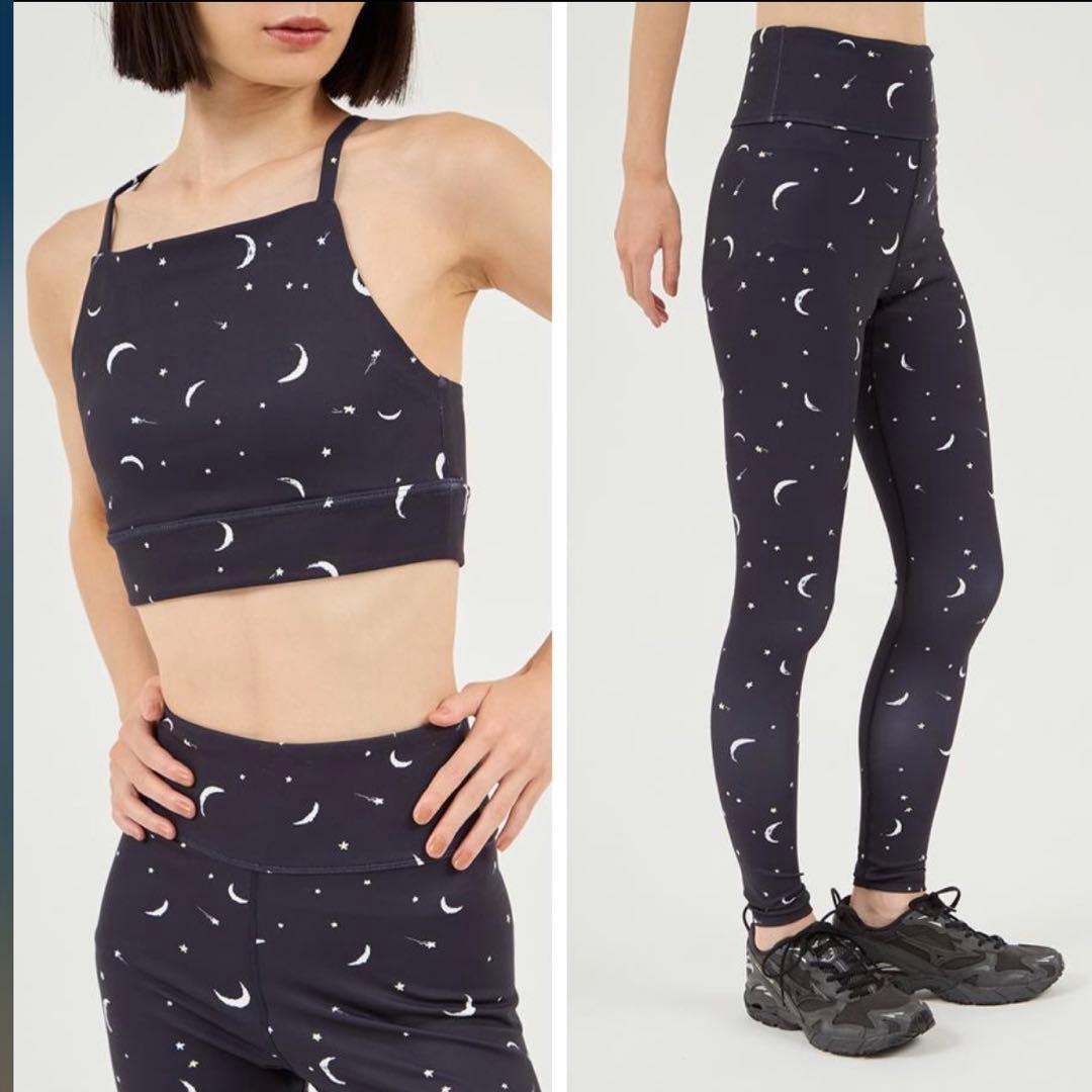 emmi ヨガウェア上下セット emmi yoga（エミヨガ） エミ emmi ヨガウェア Happy Active set 4点