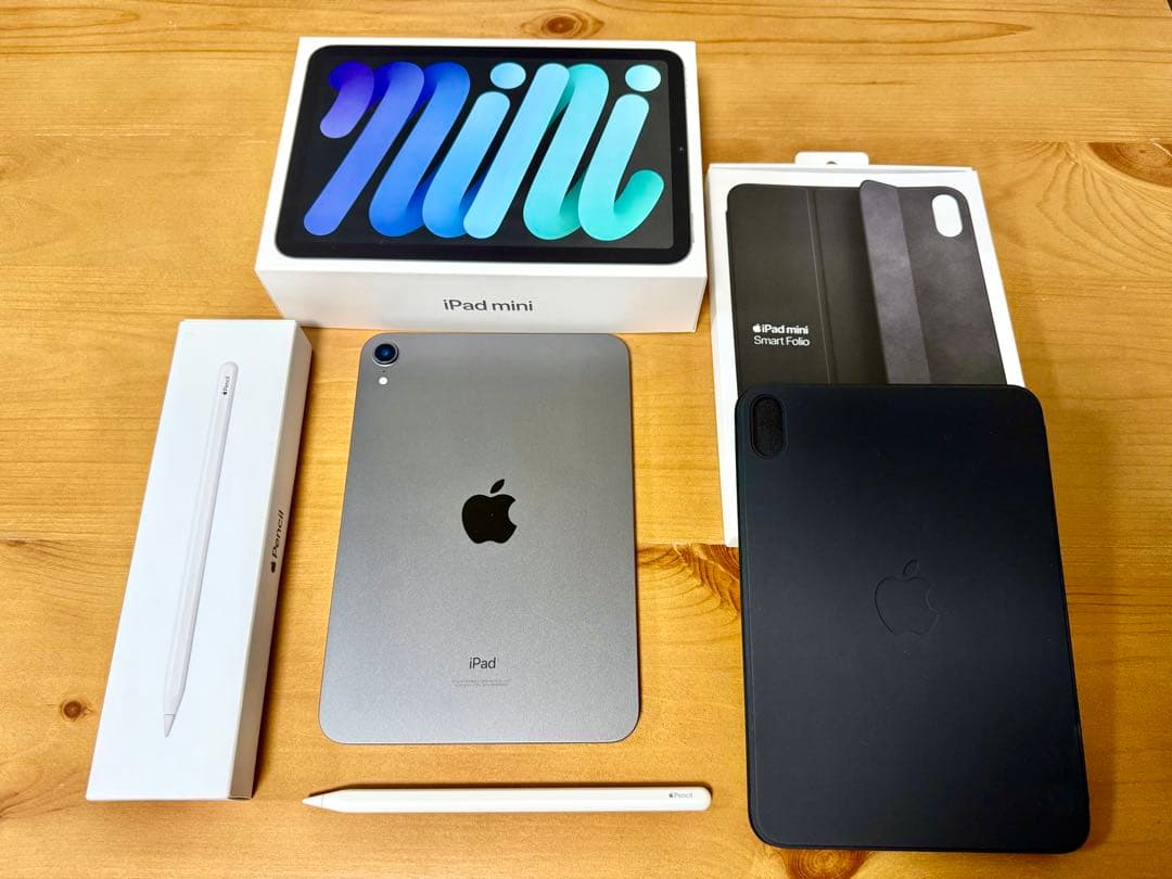 美品 iPad mini 第6世代 Wi-Fi 256GB スペースグレー　+他 iPad mini 6 Wi-Fi + Cellular 256GB - スペースグレイ [整備済製品
