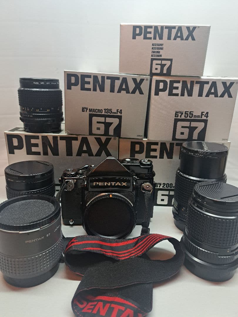 PENTAX 67 フィルム一眼レフカメラセット PENTAX 67｜レトロカメララボ京都