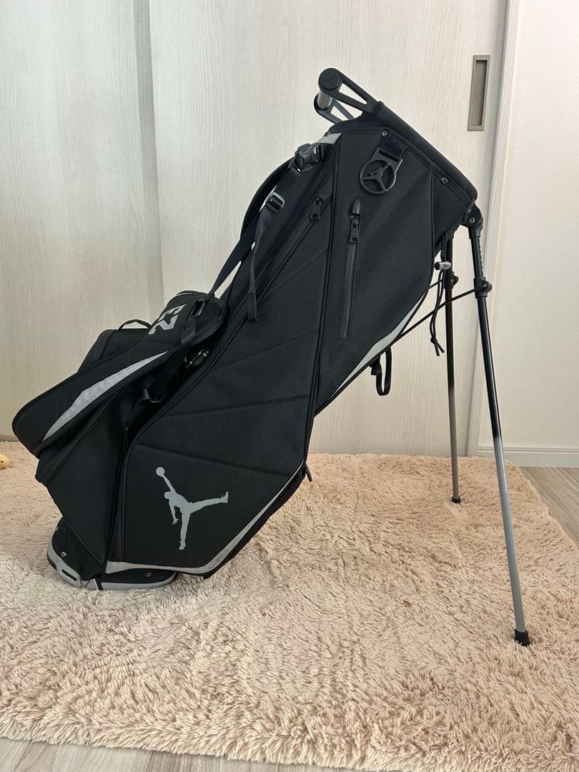 JORDAN ゴルフスタンドバッグ 23モデル ブラック NIKE（ナイキ） ジョーダン ゴルフ スタンド キャディ バッグ NIKE
