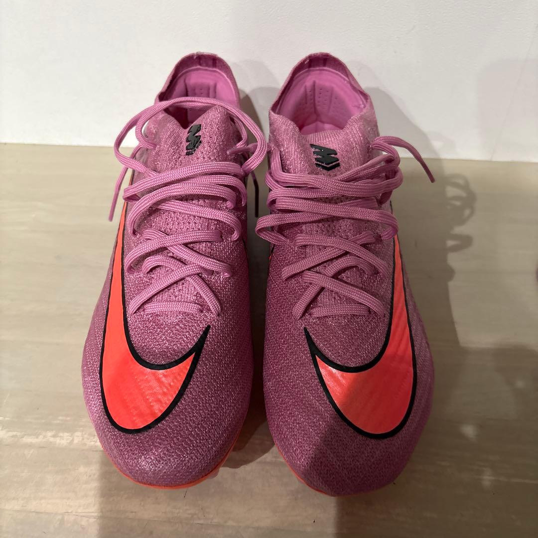 Nike サッカーシューズ スパイク ピンク/オレンジ NIKE（ナイキ） （キッズ）ジュニアサッカースパイク 土用 ティエンポ