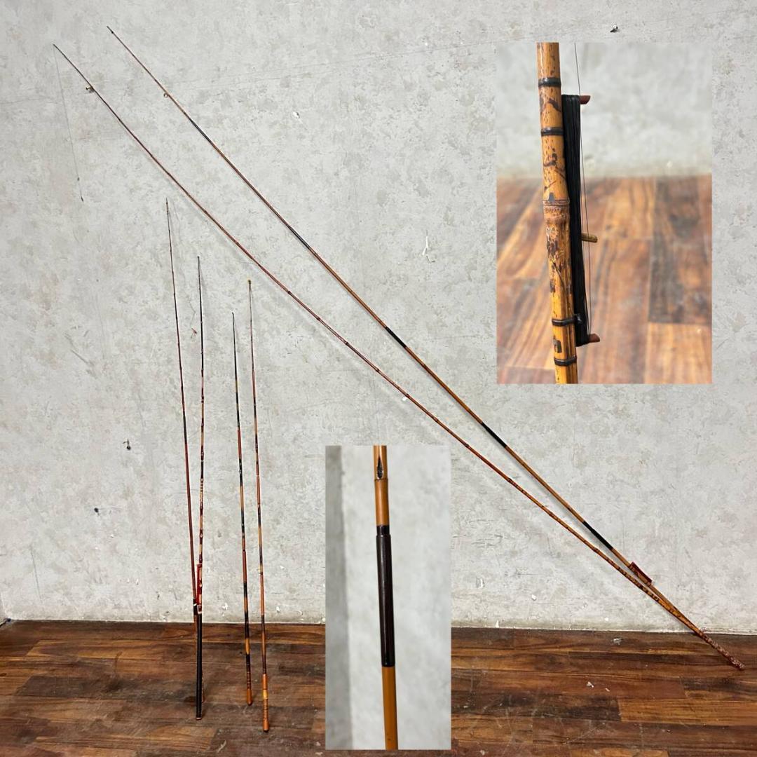 和竿　へら竿　まとめて　6点　良作　竿政　他　釣り竿　竹竿 Yahoo!オークション -「竹竿 和竿」(スポーツ、レジャー) の落札相場