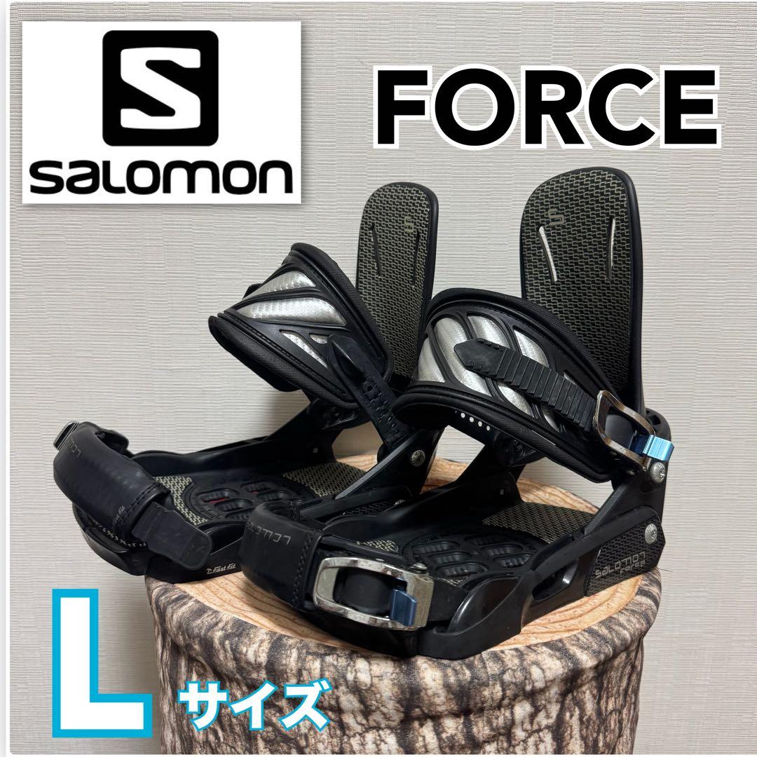 Salomon スノーボード ビンディング FORCE FASTFIT Lサイズ サロモン（SALOMON）（メンズ、レディース）スノーボードビンディング