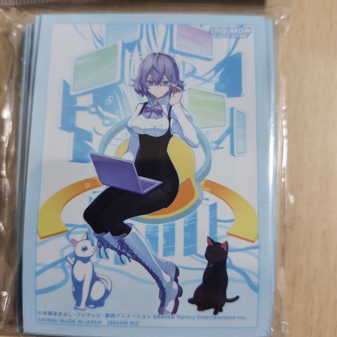 デジモンカード 公式スリーブ 御神楽ミレイ - メルカリ