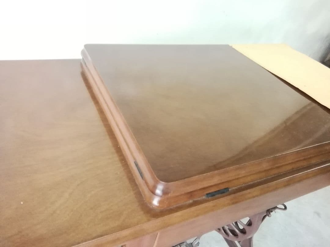 足踏みミシン/MITSUBISHI　　 テーブルその他の木製の部分は新品同様、 2026年最新】三菱 足踏み ミシンの人気アイテム - メルカリ