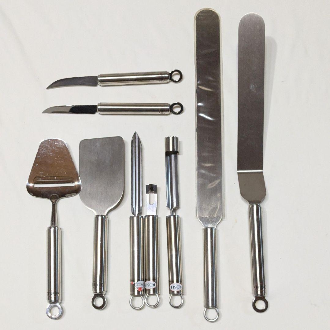 ROSLE レズレー 調理器具 スパチュラ パレットナイフ など 9点 Amazon | YUANXINWL スパチュラ パレットナイフ ケーキナイフ