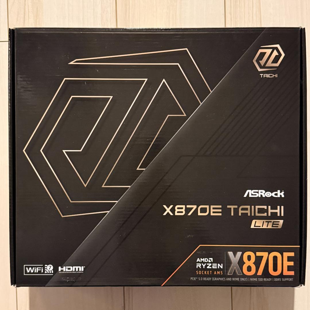 ASRock X870E TAICHI Lite マザーボード Amazon | ASRock マザーボード X870E Taichi Lite AMD Ryzen 9000
