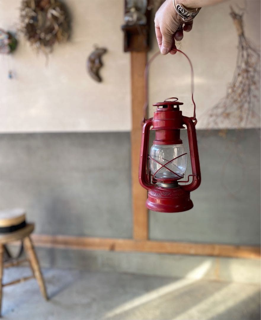 ビンテージ  WINGED WHEEL 400  オイル ランタン 001『日本製』WINGED WHEEL No.400 別所ランプ | ヴィンテージランタン