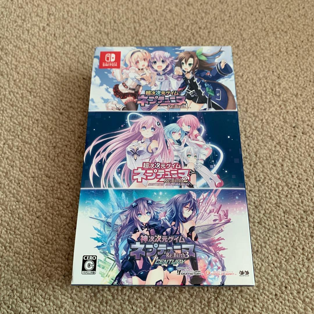 Switch ネプテューヌ Re;Birth123 トリプルパック Amazon.co.jp: ネプテューヌ Re;Birth123 トリプルパック -Switch