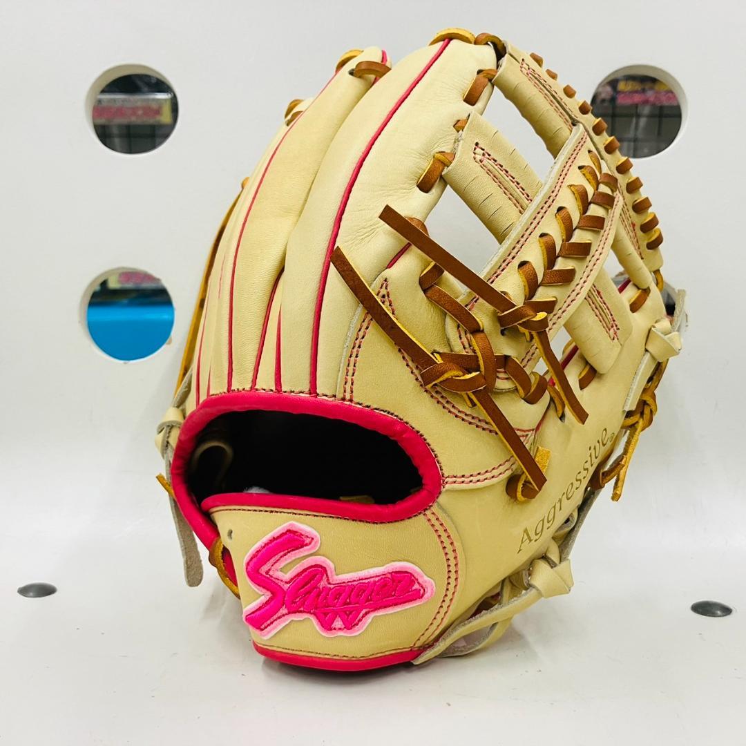 久保田スラッガー 超限定 軟式用 内野手用 24MS型 木浪聖也選手カラー