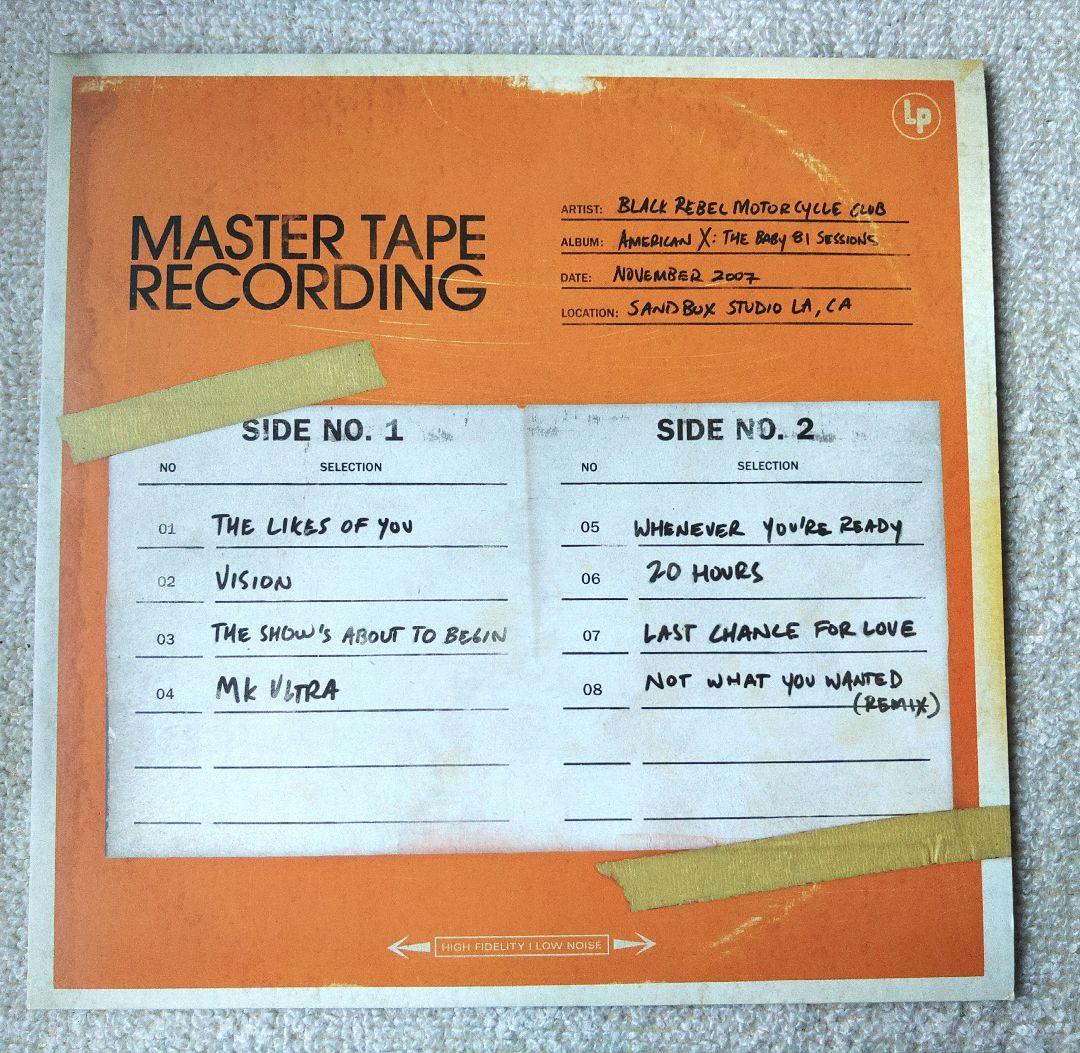 Black Rebel Motorcycle Club レコード Black Rebel Motorcycle Club - B.R.M.C. Vinyl LP Reissue White