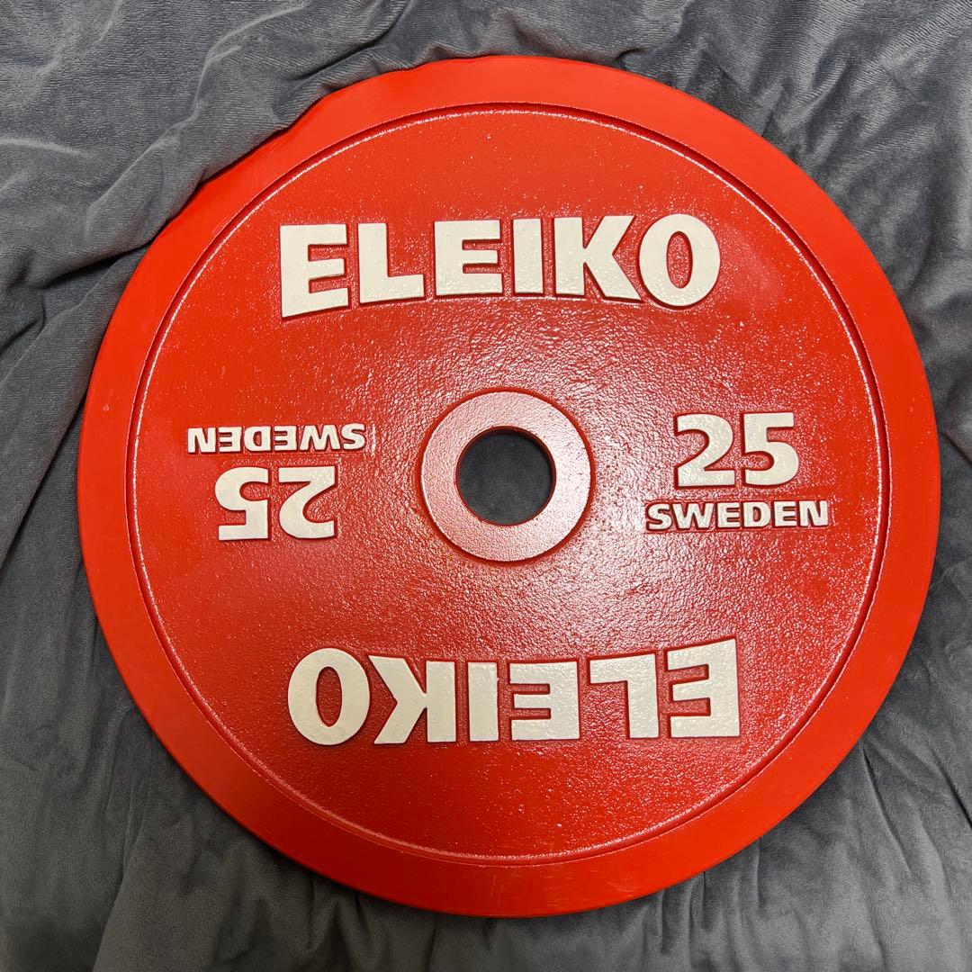 ①廃盤 ELEIKO パワーリフティングコンペティションプレート IPF公認品 ELEIKO 新型パワーリフティングコンペティションプレート IPF公認品