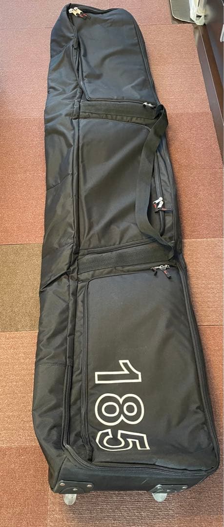 キャスター付きスキーバッグ 185cm 黒 スキーバッグ（キャスター＆取手付）ならスキー用品通販ショップ