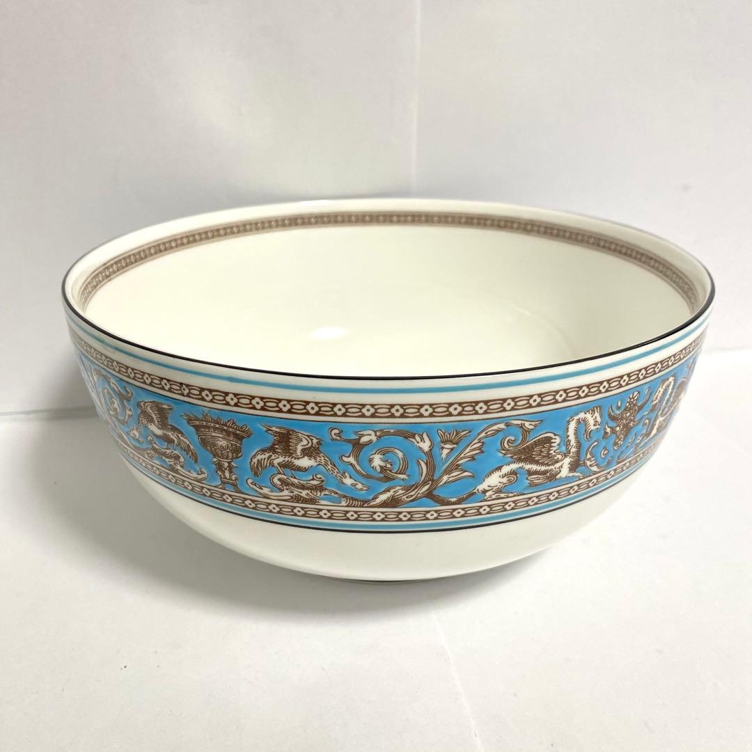 ウェッジウッド フロレンティーン ターコイズ サラダボウル 20cm