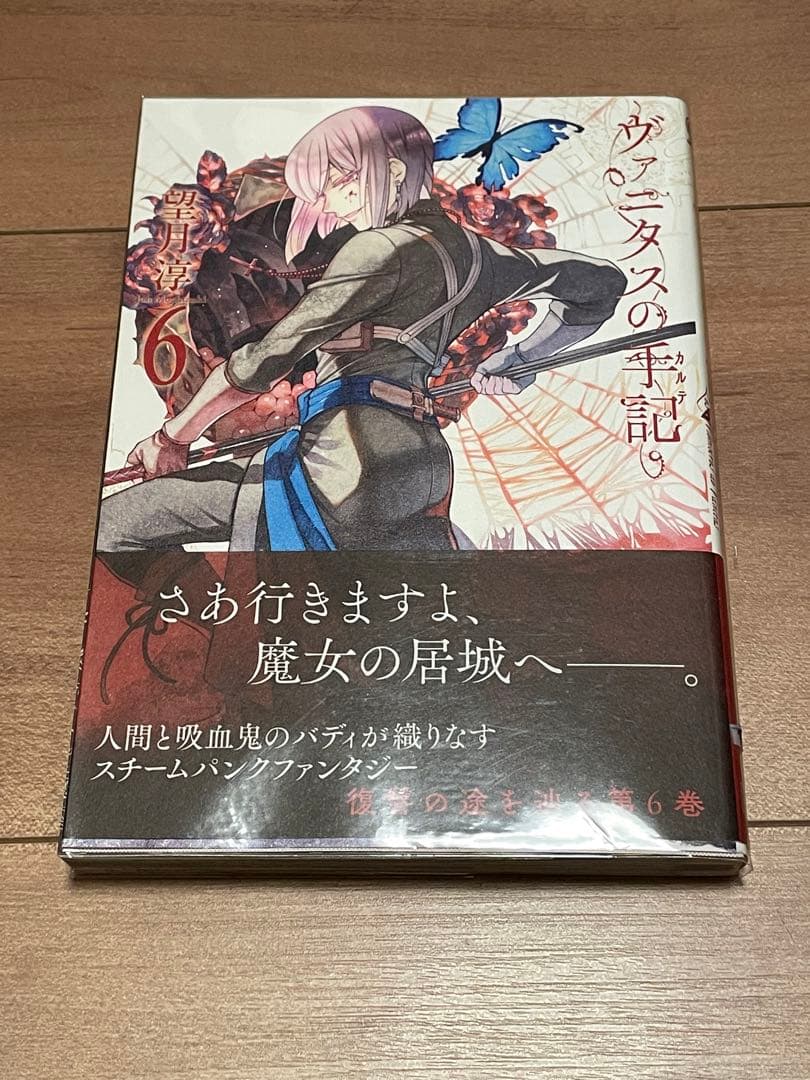 ヴァニタスの手記 6巻　サイン本 望月淳 直筆サイン本「ヴァニタスの手記」6巻