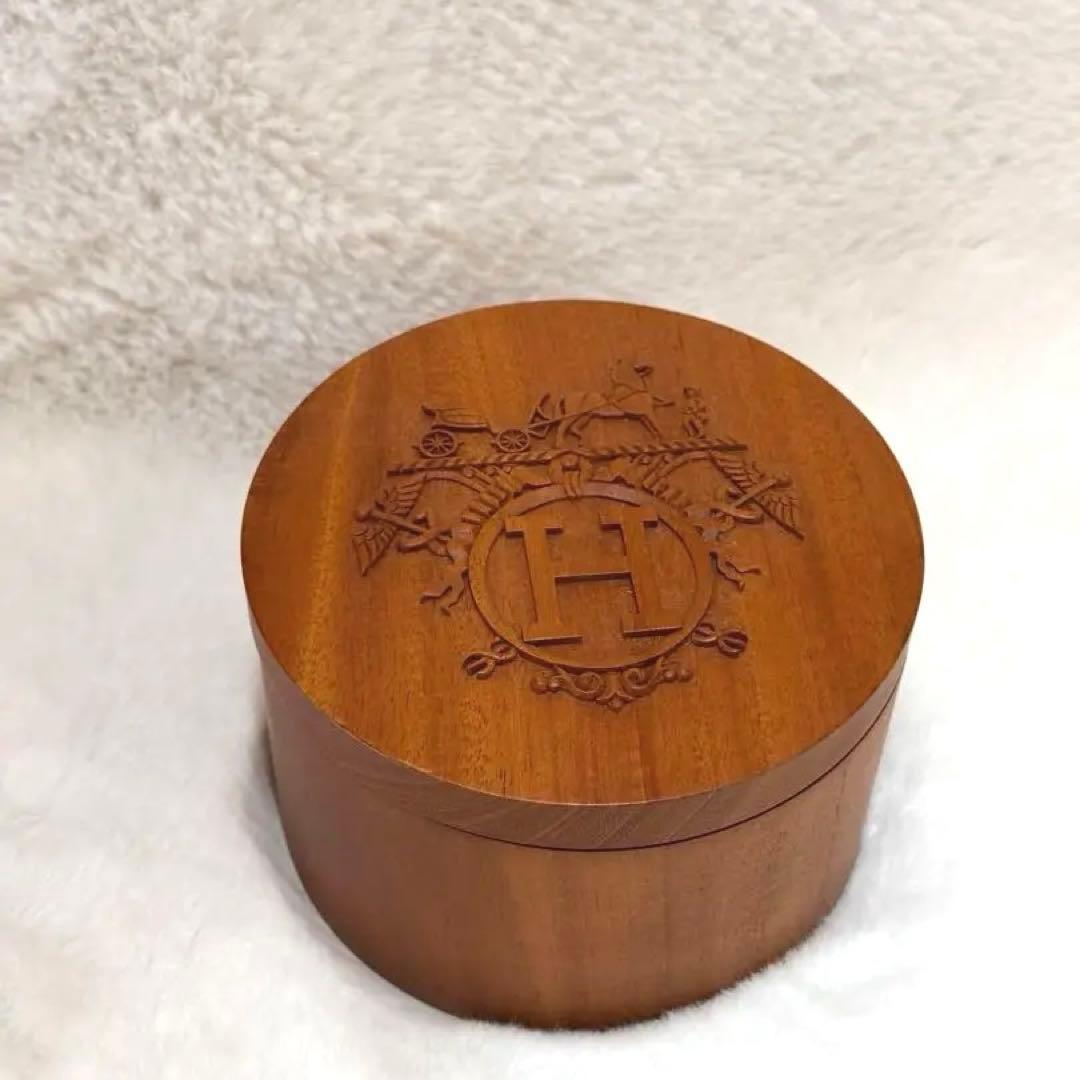 極美品☆HERMES エルメス ツイリーボックス 木製トレイ HERMES（エルメス） （未使用 展示品）エルメス ツイリーボックス 小物