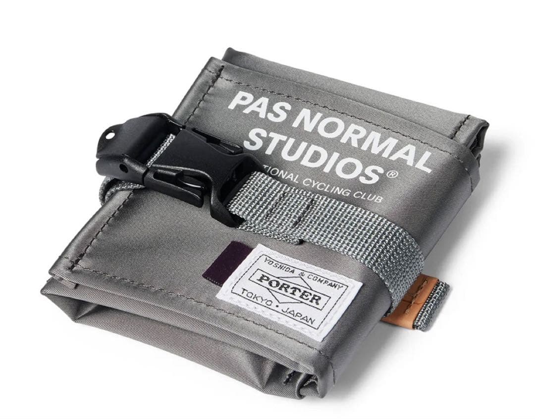 パスノーマルスタジオ　PNS x Porter Saddle Bag PAS NORMAL STUDIOS x PORTER Saddle Bag Grey — Cycle Store Zurich