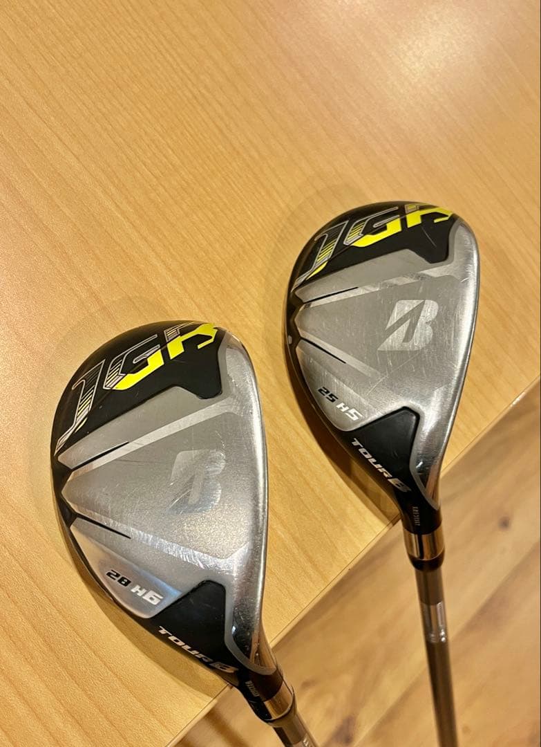 ブリジストンユーティリティ２本セット(5U 25°、6U 28°) ブリヂストン ユーティリティ｜最新Bシリーズ